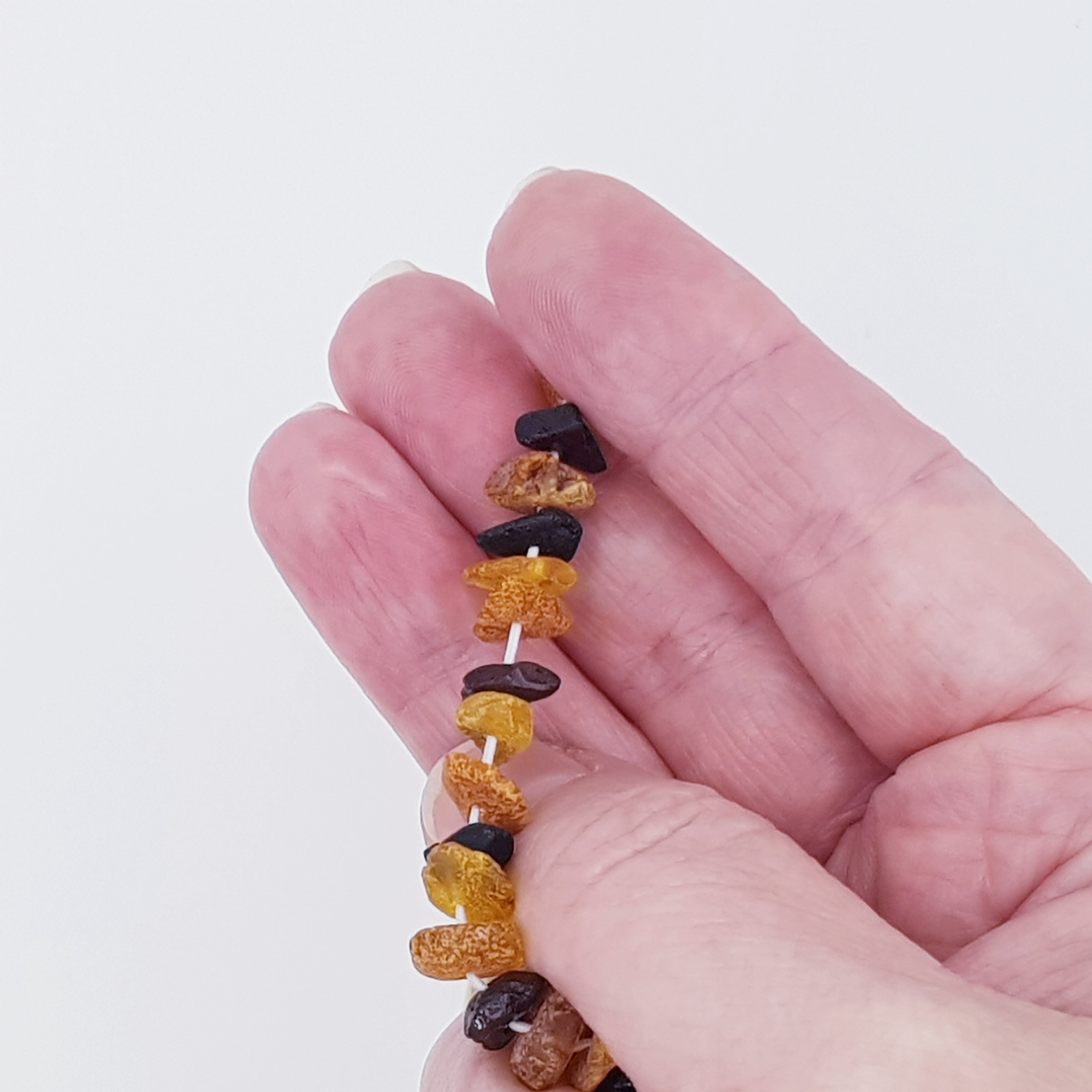 Large Cat Multi Amber Collar