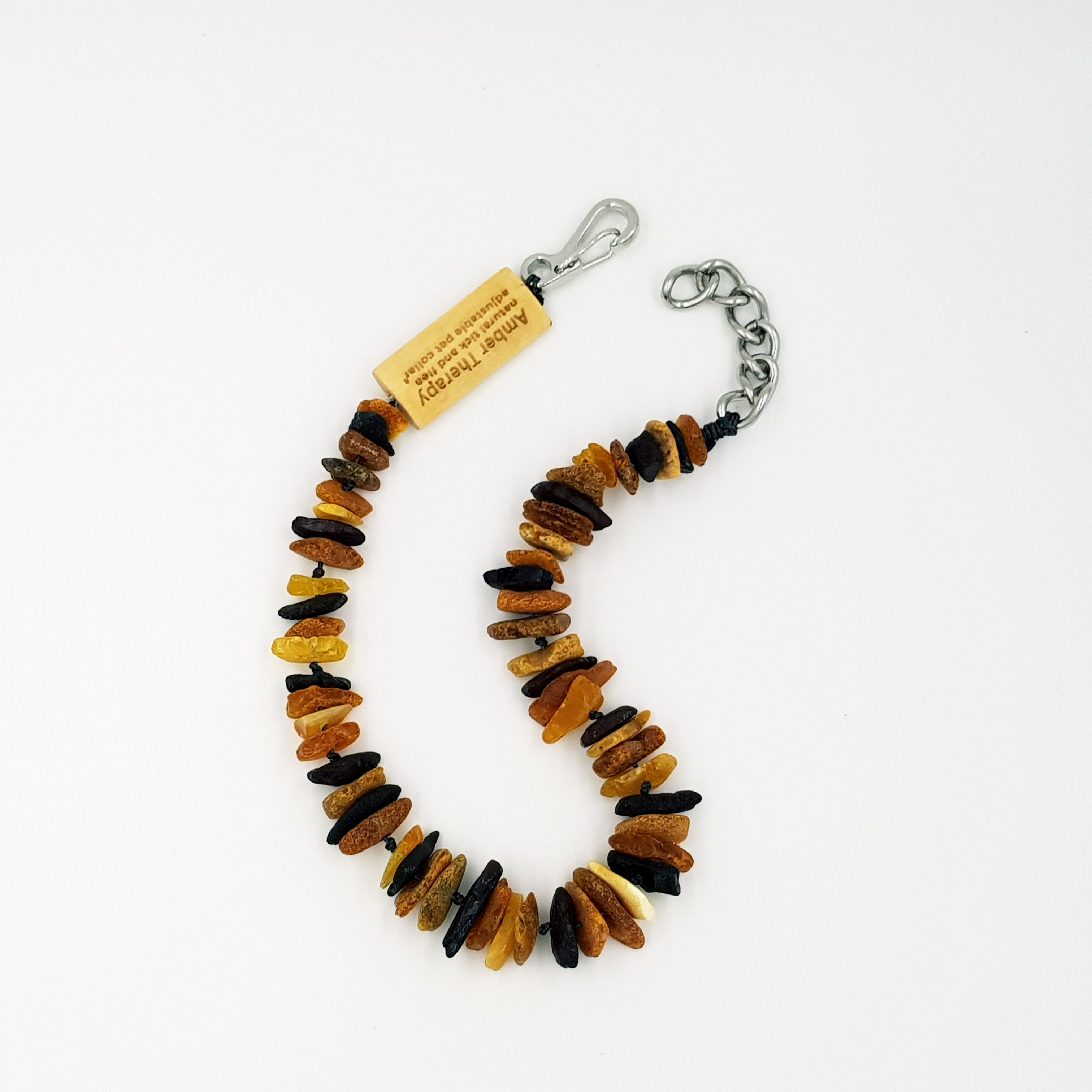 Small Dog Multi Amber Collar