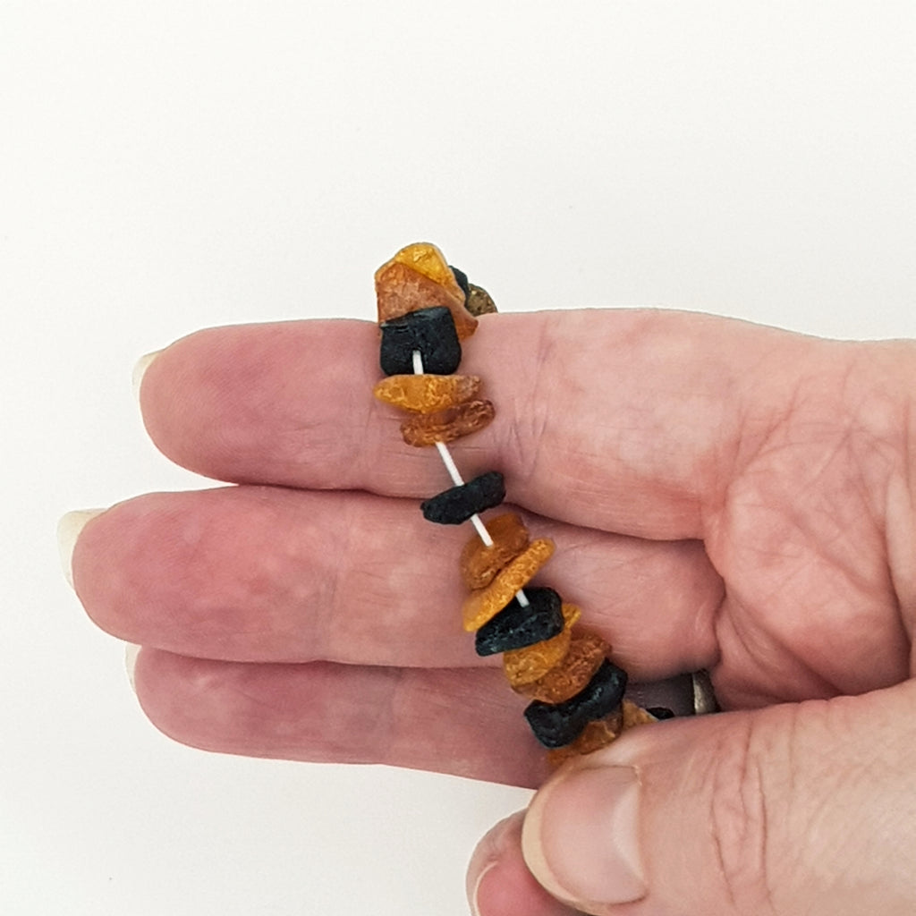 Small Cat Multi Amber Collar