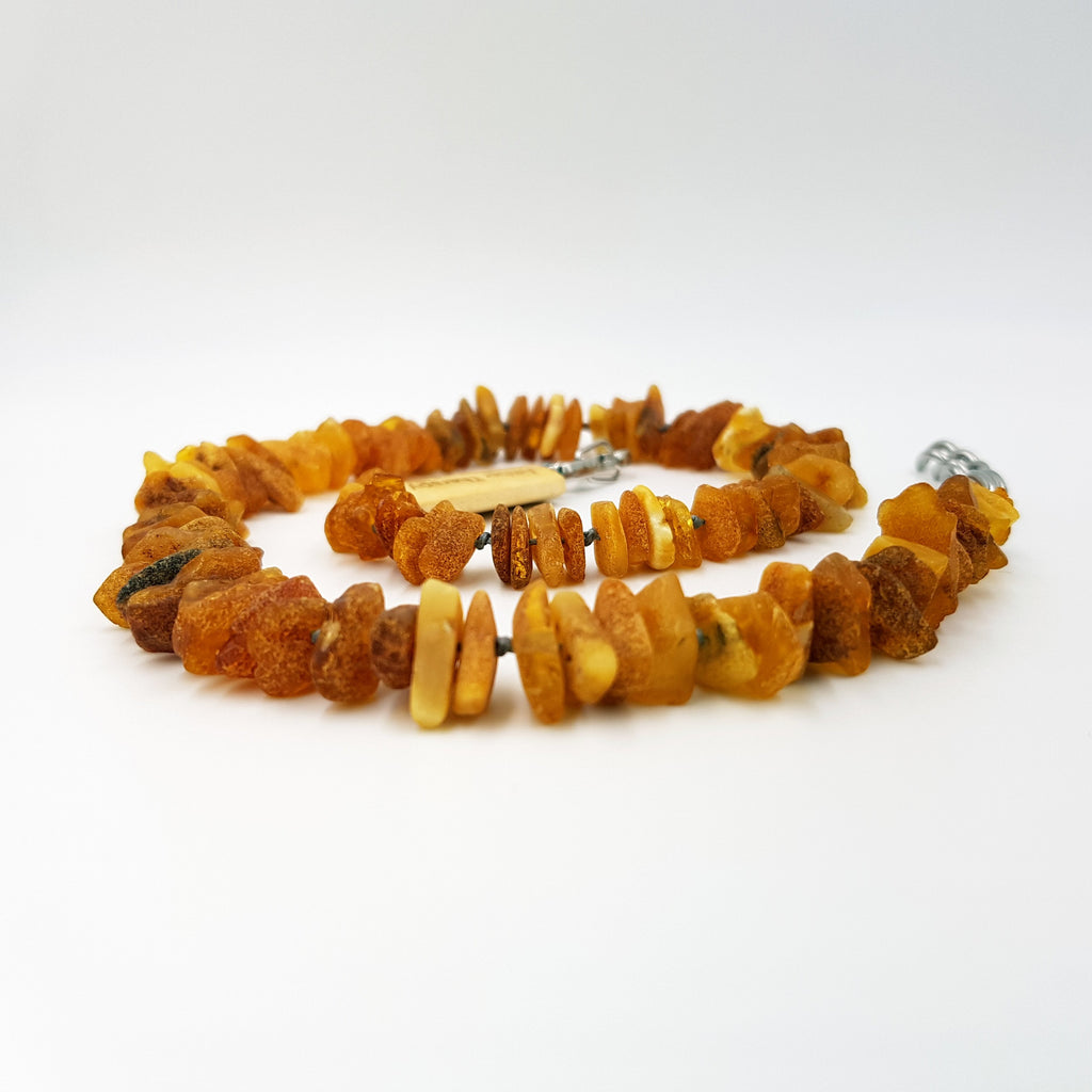Large Dog Toffee Amber Collar (Amber Therapy)