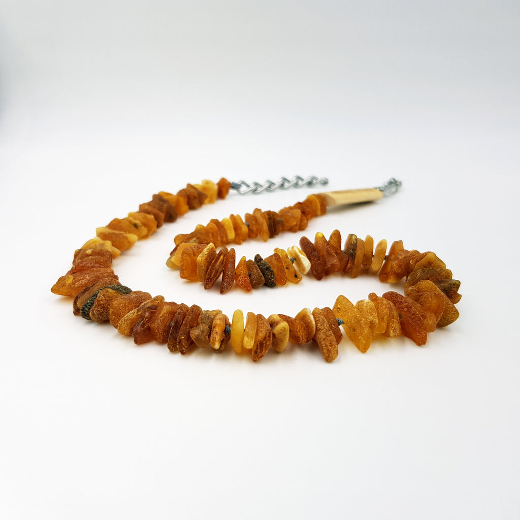 Large Dog Toffee Amber Collar (Amber Therapy)