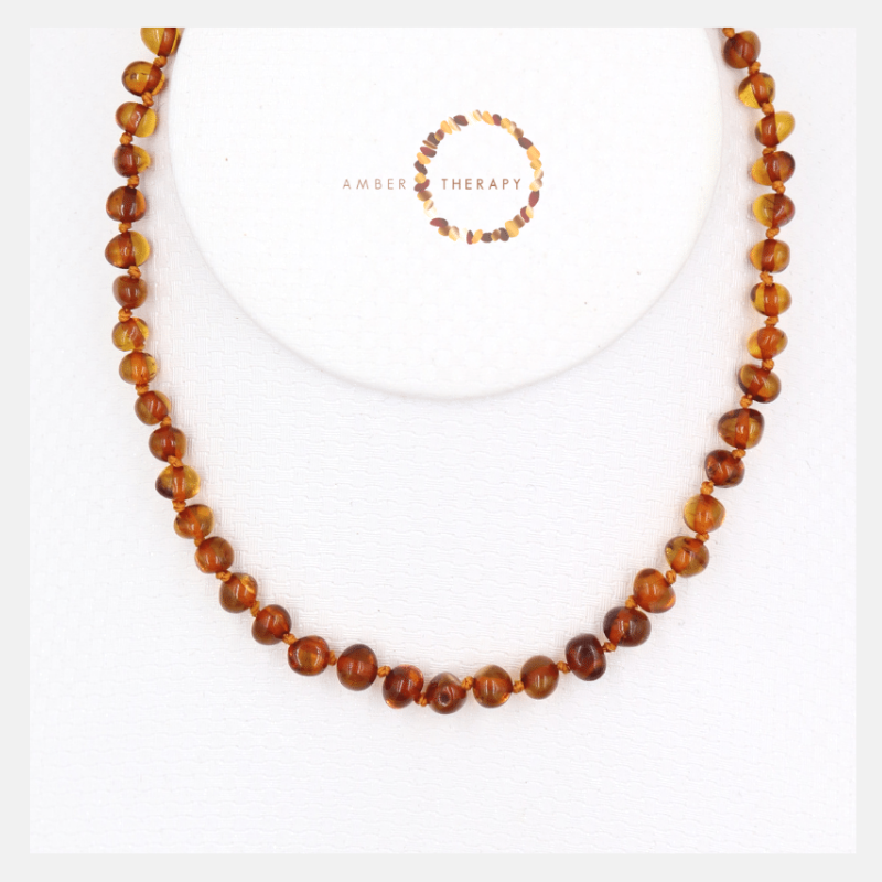 Child Toffee Amber Necklace