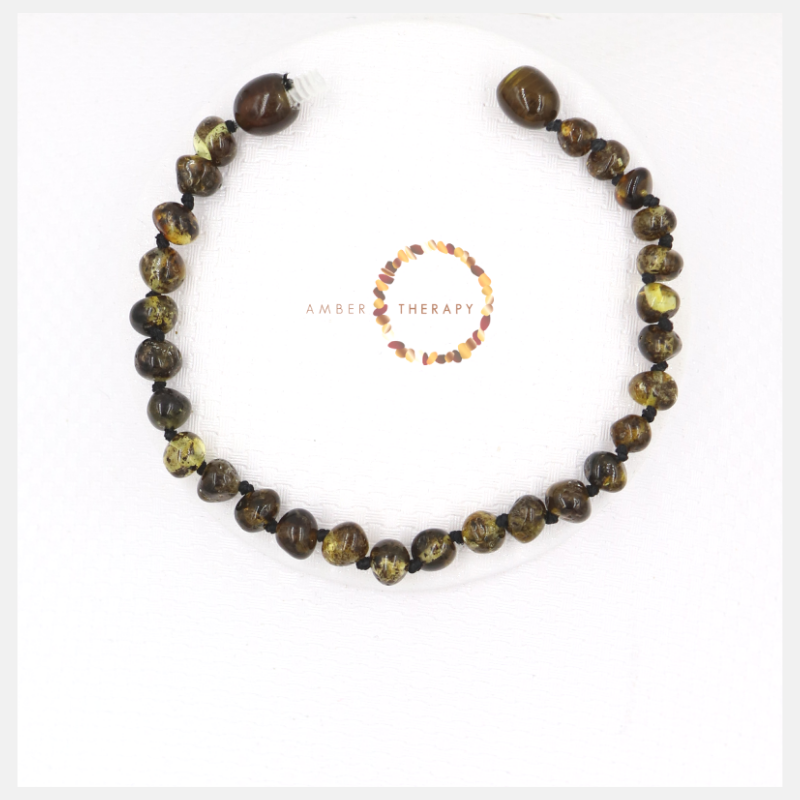 Adult Earth Amber Bracelet