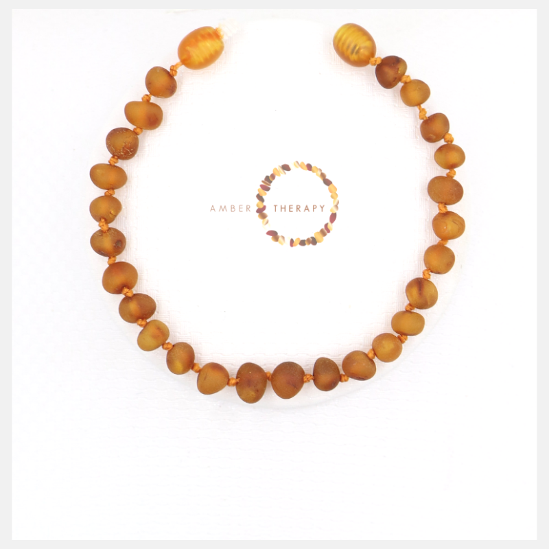 Adult Raw Toffee Amber Bracelet