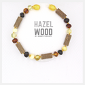 Adult Multi Amber & Hazelwood Bracelet