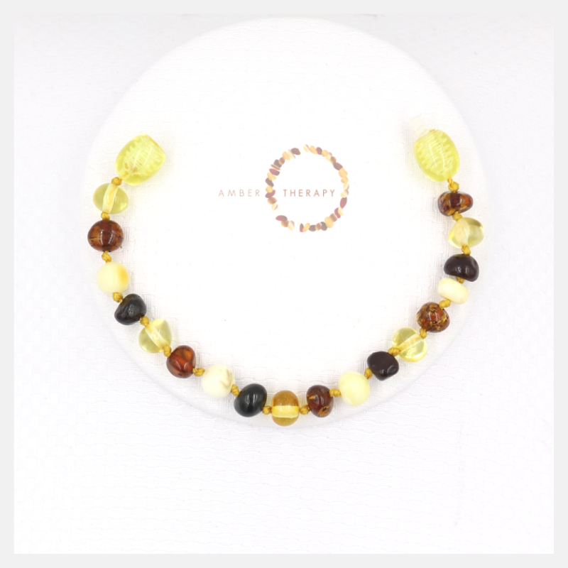 Child Multi Amber Bracelet / Anklet