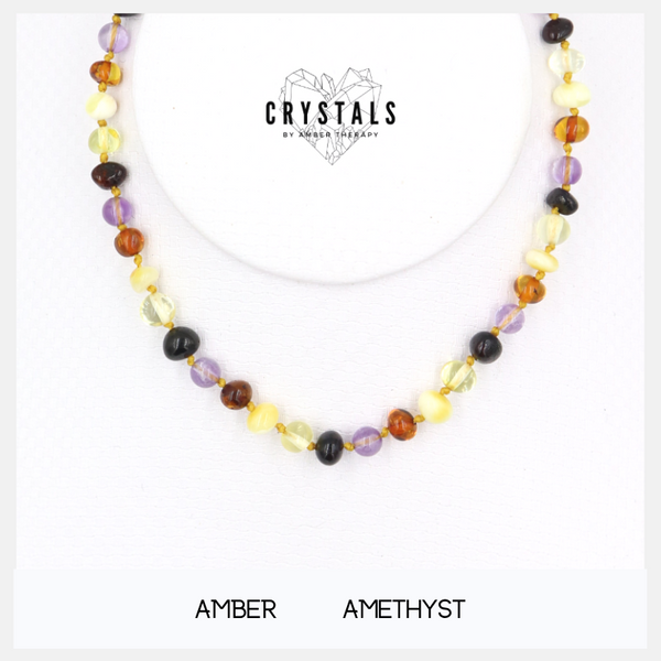 Baby crystal necklace online