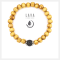 Lava & Wood Bracelet