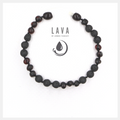 Lava & Cherry Amber Adult Bracelet