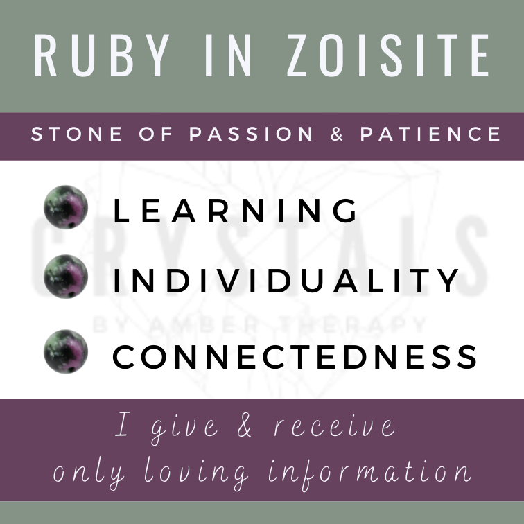 Amber, Lapis, Amethyst & Ruby in Zoisite Adult Bracelet