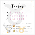 Taurus Adult Necklace