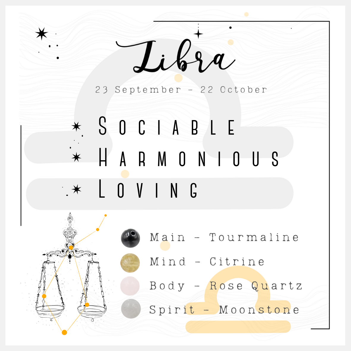 Libra Adult Anklet
