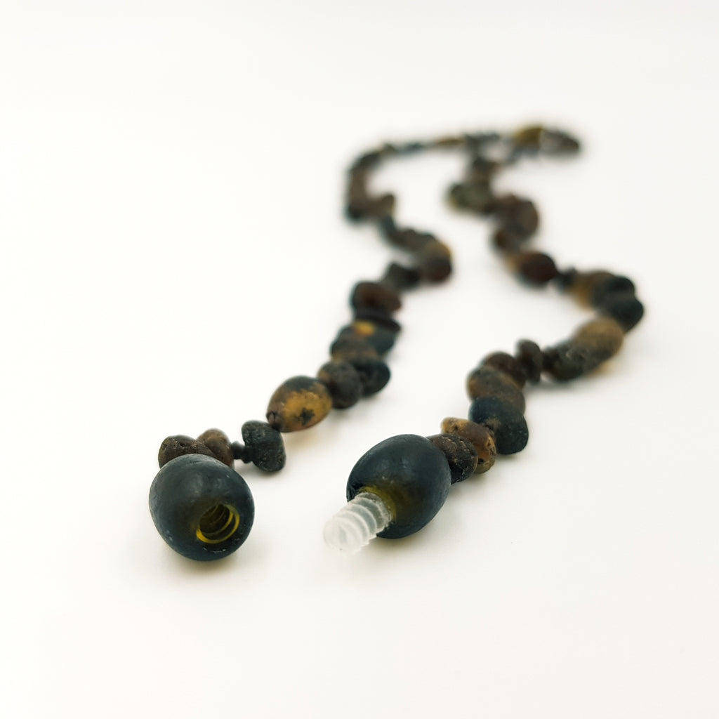 Adult Raw Multi Amber Necklace