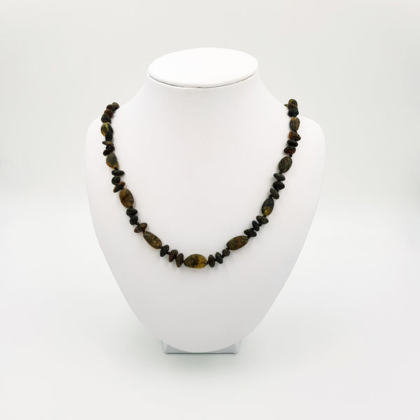 Adult Raw Multi Amber Necklace